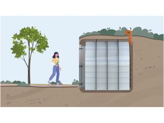 Сучасний компактний погріб Quick 4 для дому та дачі