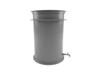 Поліпропіленовий бак для води з краном Solid Plast