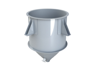 Поліпропіленова ємність для сипучих продуктів Solid Plast