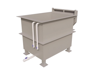 Поліпропіленова ванна для гальванічного процесу анодування