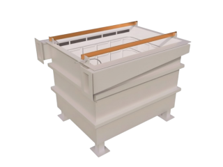 Гальванічна ванна для хромування з поліпропілену